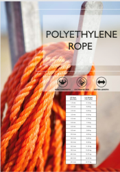 polythelene rope